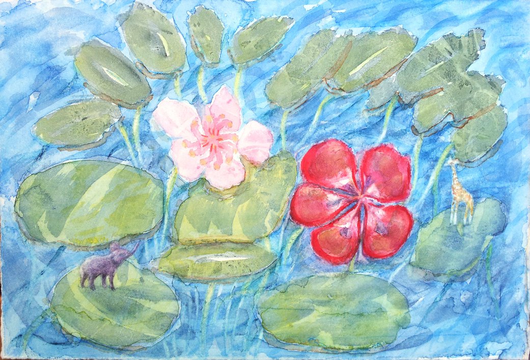 Elephant Water Lilies